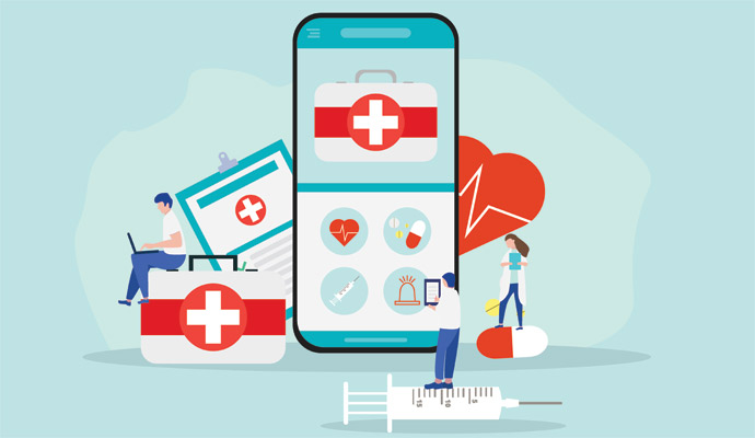 An mHealth platform offers support and positive text messages to stressed nurses