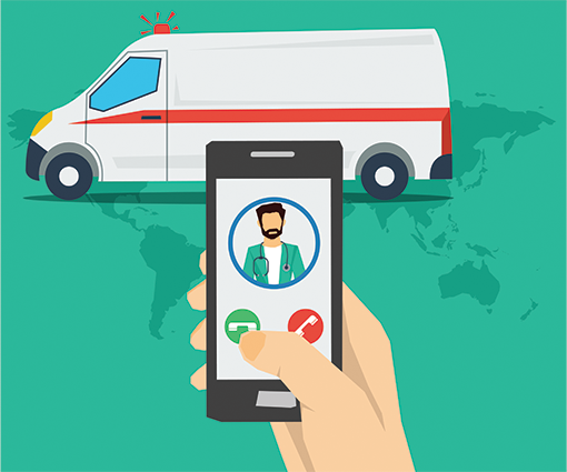 Smartphone lab alerts reduce ER discharge times 